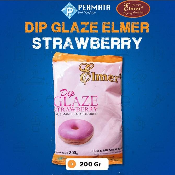 

Dip Glaze Elmer 200 gram (Greentea/Taro/Tiramisu/Strawberry/Chocolate) TERLARIS TERPERCAYA ORIGINAL