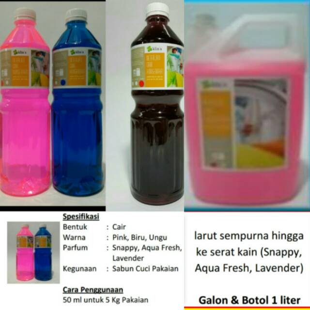 

Deterjen Cair Konsentrat 3,78 Liter