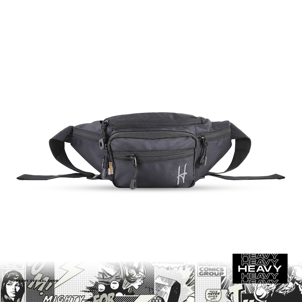 Tas Waistbag Heavy Cross Body Bag - Tas Pinggang Pria Casual - Tas Pria Heavy