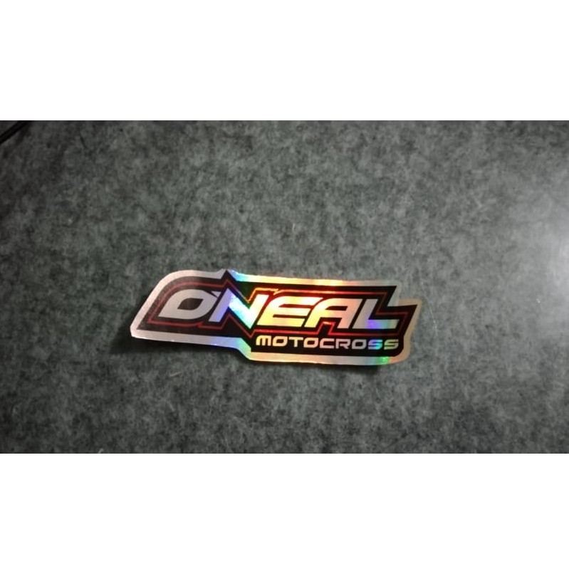 

STICKER ONEAL MOTOCROSS HOLOGRAM MIN. ORDER 20 RIBU