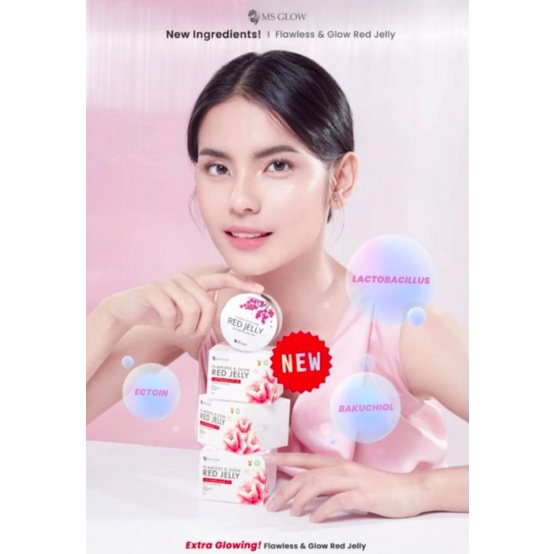 Red Jelly by MS Glow (kemasan baru)