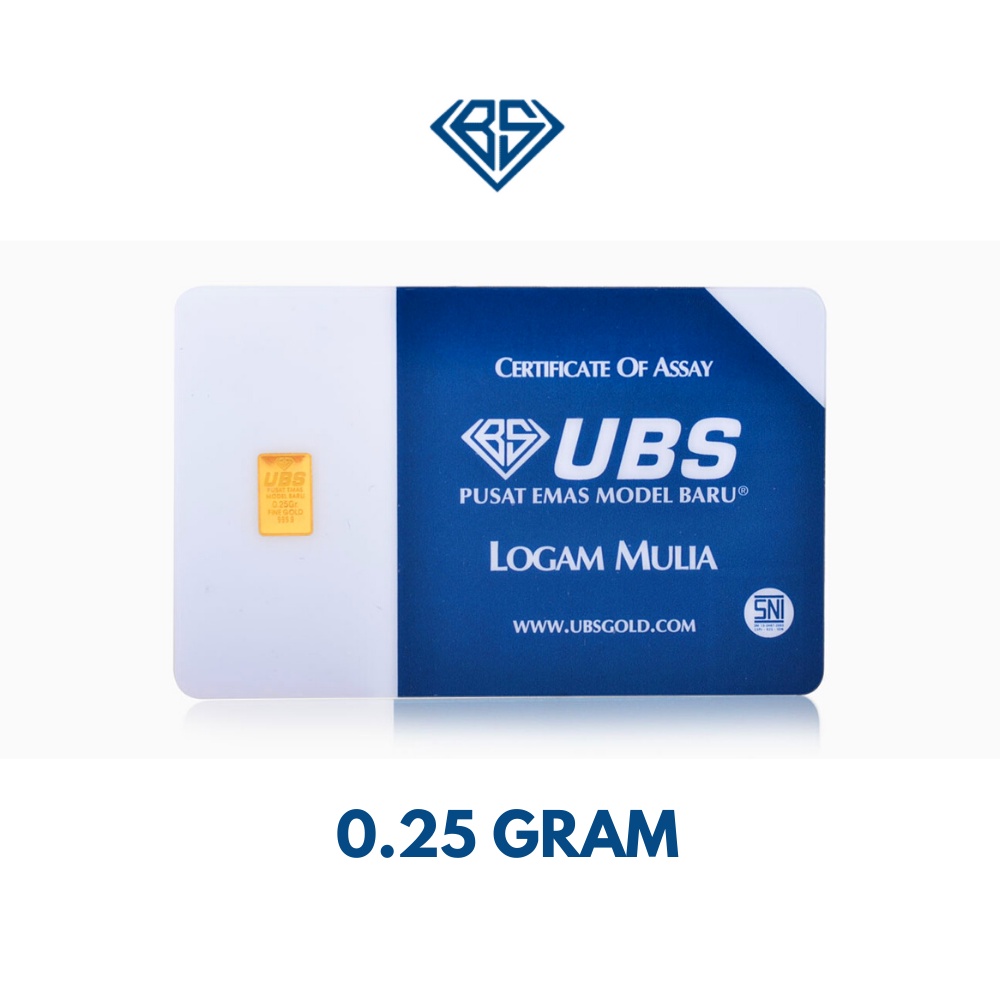 0.25gr UBS GOLD