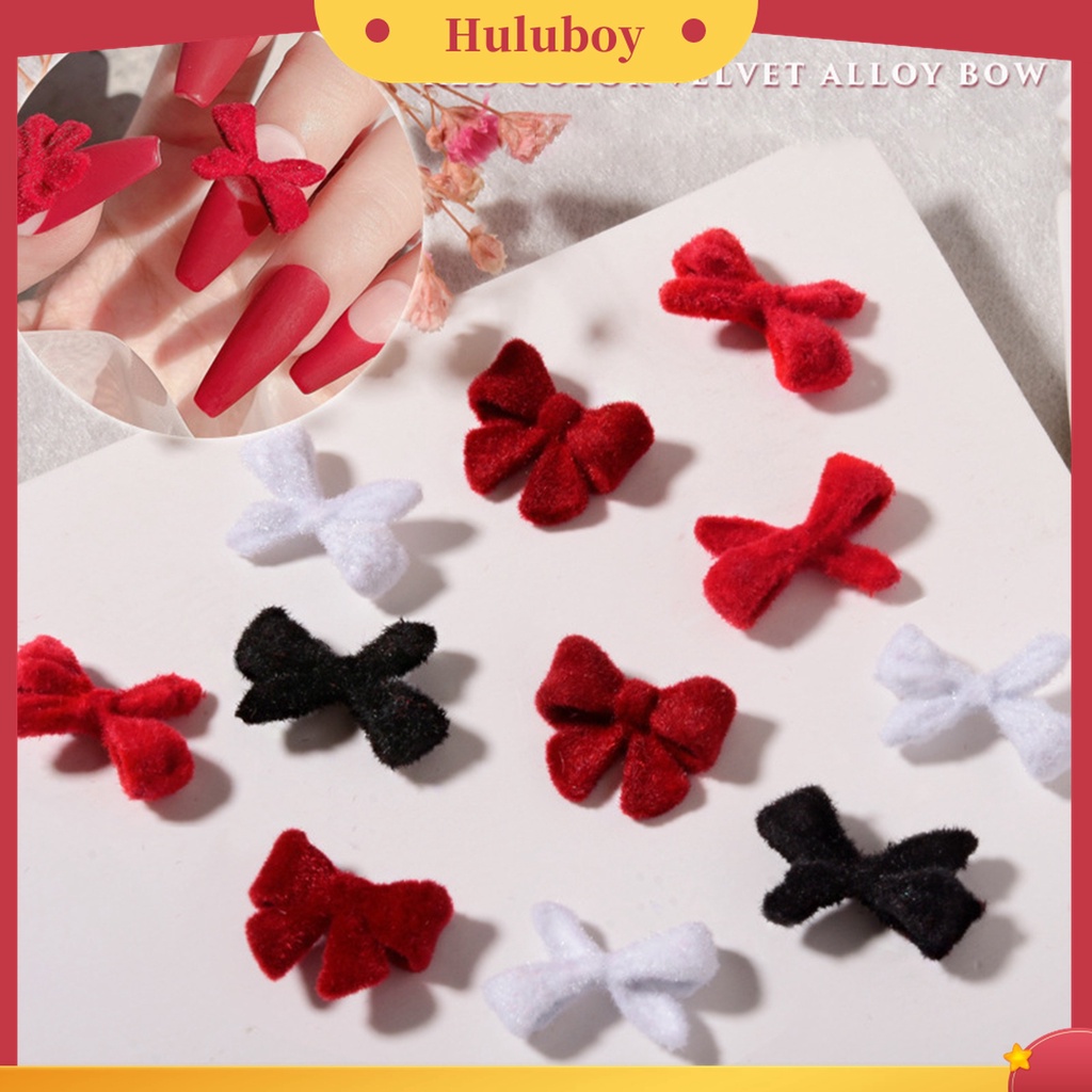 Huluboy Huluboy♡ 5pcs / Set Ornamen Ukiran Pita Anti Pudar Untuk Dekorasi Nail Art