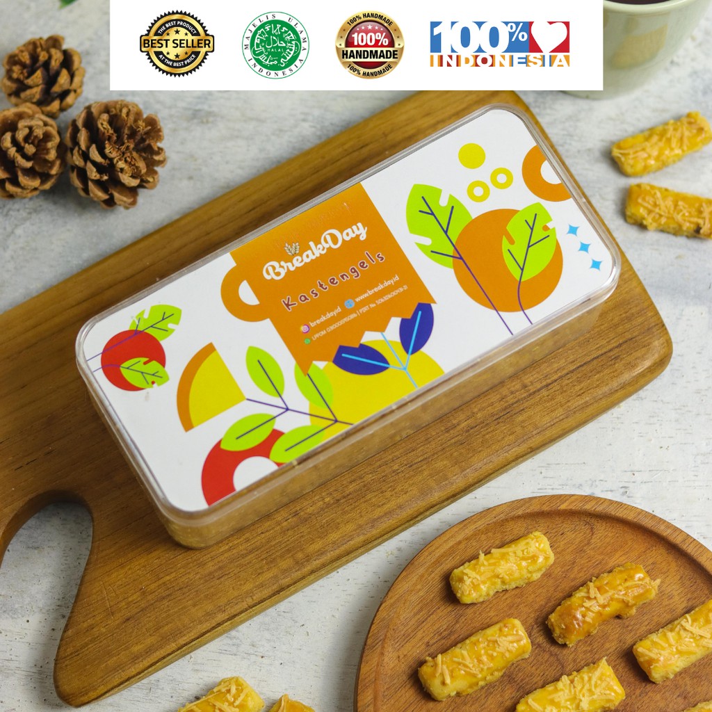 

Kue Kering Kastengel Breakday (300 - 400 gr)