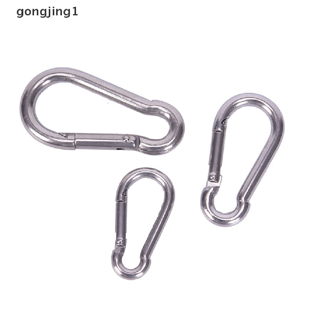 Ggg 304 Gantungan Kunci Carabiner Bahan Stainless Steel