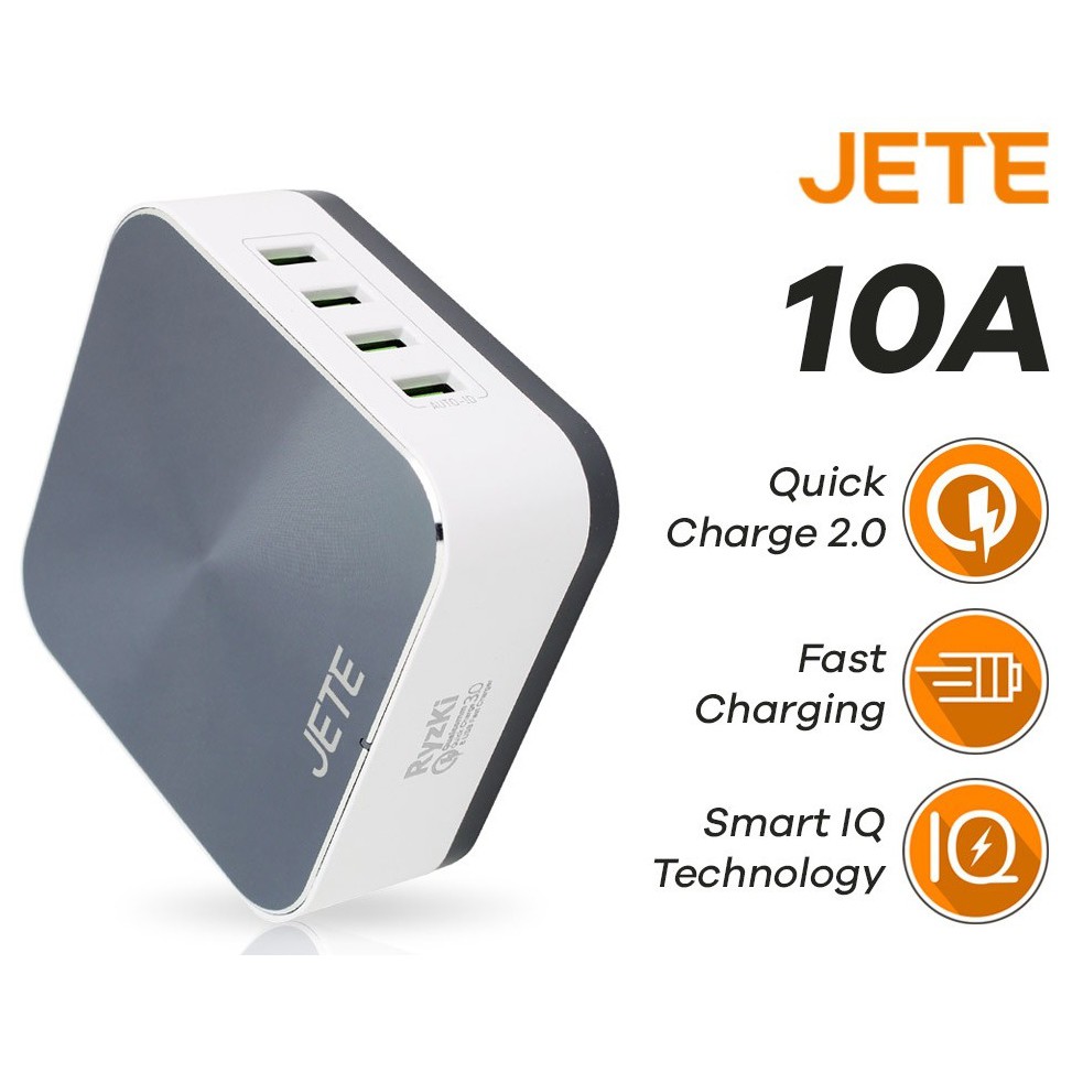Charger Jete Ryzki 8 port USB Quallcom Quick Fast Charging