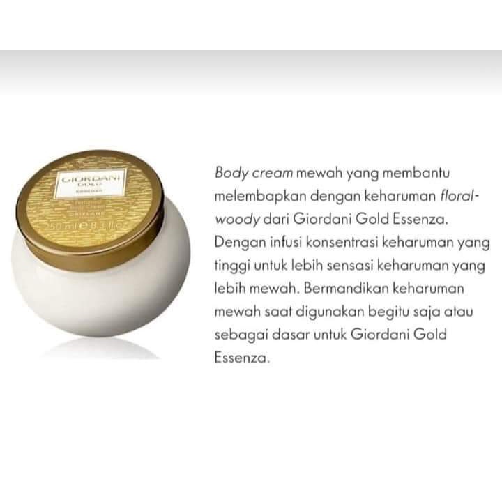 Giordani Gold Essenza Perfurmed Body Cream