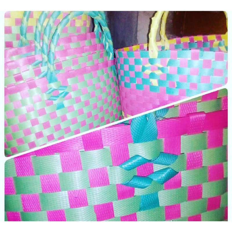 TAS ANYAMAN / KERANJANG PASAR / SANGKEK