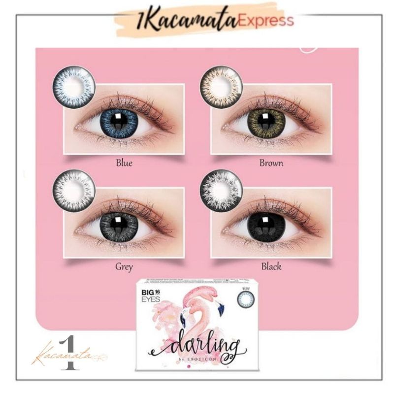 SOFTLENS WARNA EXOTICON X2 DARLING NEW COLOR
