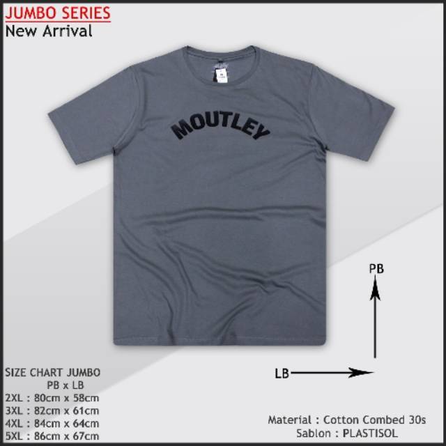 KAOS JUMBO PRIA/ KAOS BIG SIZE