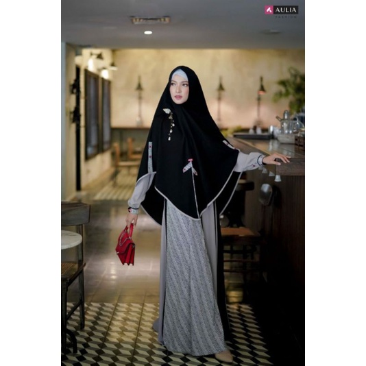GAMIS AULIA SULTAN 9 SILVER JETBLACK
