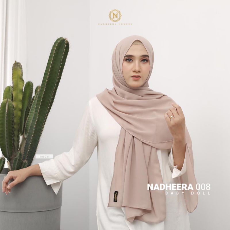 (NADHEERA LUXURY) PASHMINA BAHAN BABY DOLL N008