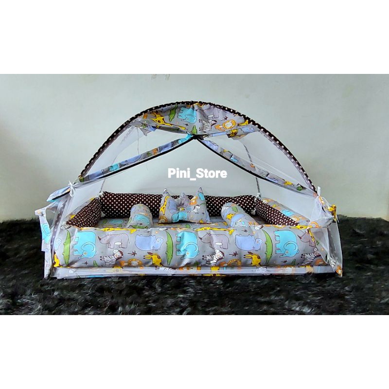 Kasur Bayi Kelambu Tenda Hello Safari