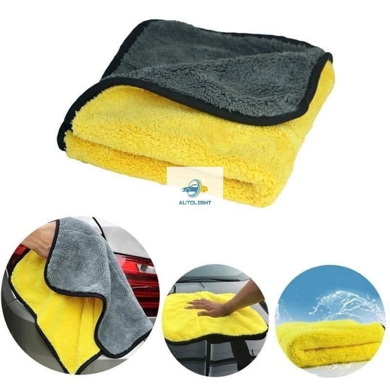 Kain Lap Mobil Motor Microfiber Universal Serbaguna 2 Sisi Tabel Lap Mobil Motor Meja Kaca