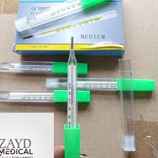 Terbaik TERMOMETER THERMOMETER AIR RAKSA CEK SUHU BADAN PANAS DEMAM ANAK BAYI DEWASA BIASA LAMA RESM