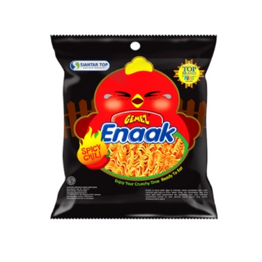 

Mi Gemez Snack Mie Kering Enaak Fam Pack Spicy 3X20g