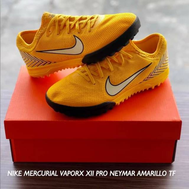 Nike Mercurial VaporX XII Pro Neymar Amarillo TF