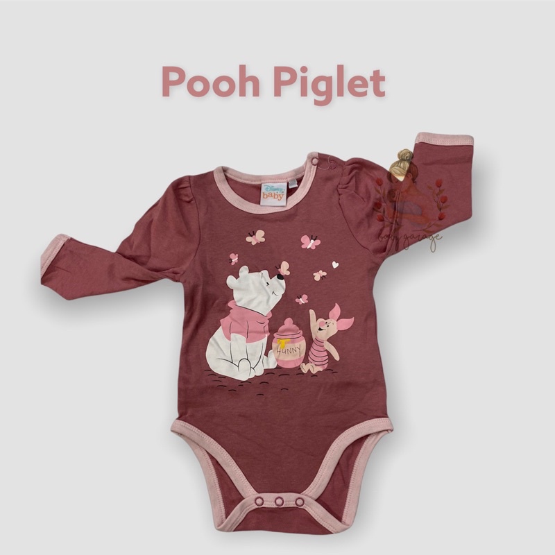 Jumper bayi disney baby bodysuit-Pooh piglet