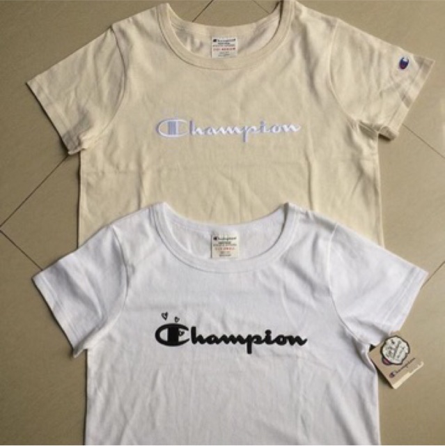 champion exaggerated sleeve womens crop tee