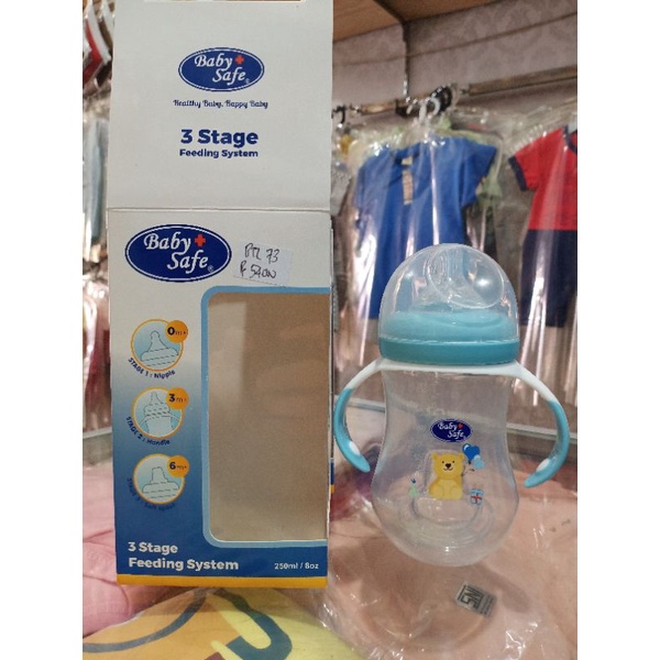 Botol Susu Babysafe 3 Stage Feeding System