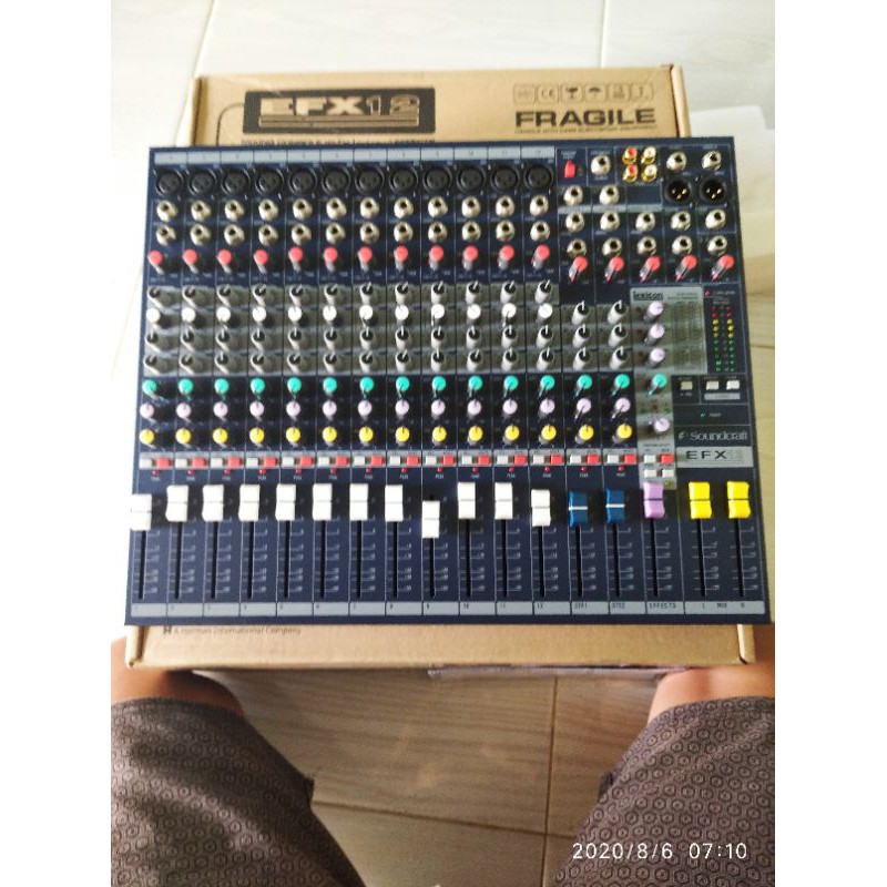 mixser soundcraf efx 12 effect LEXICON 12 chanel full mono TERMIRAH