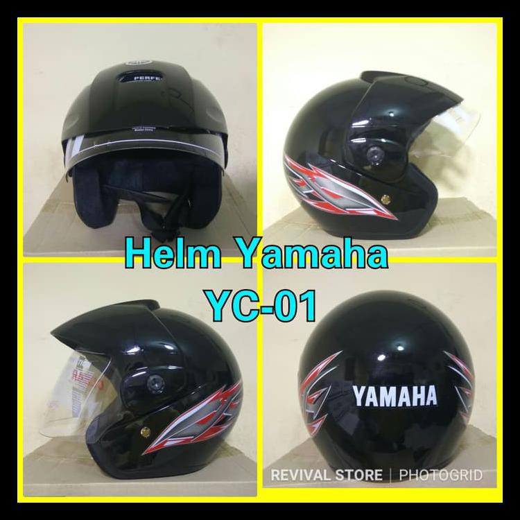 Helm Half Face Yamaha