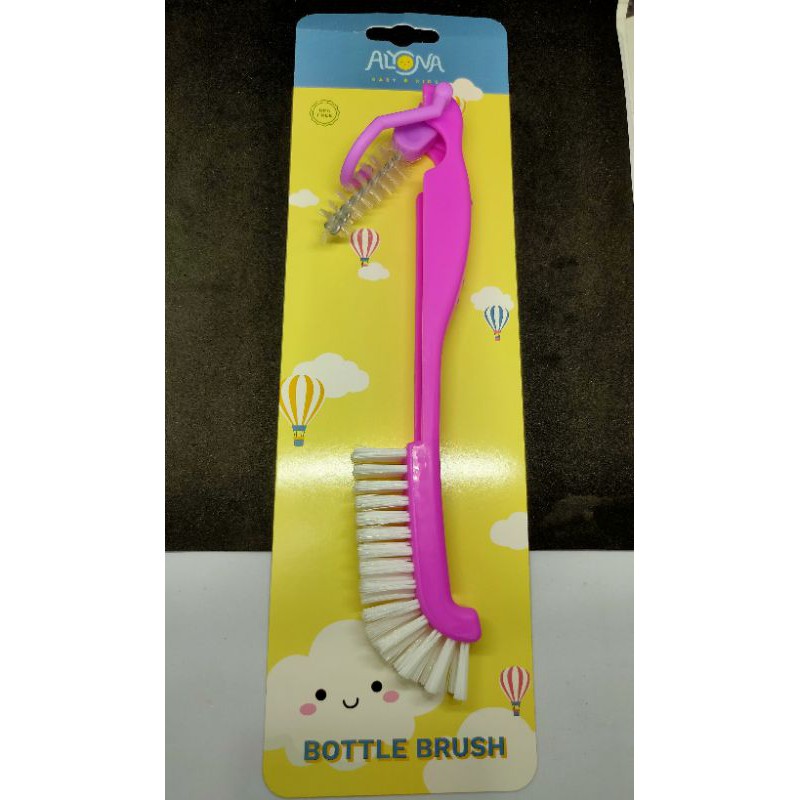 Alyona Foldable Bottle Brush Sikat Botol bayi Lipat