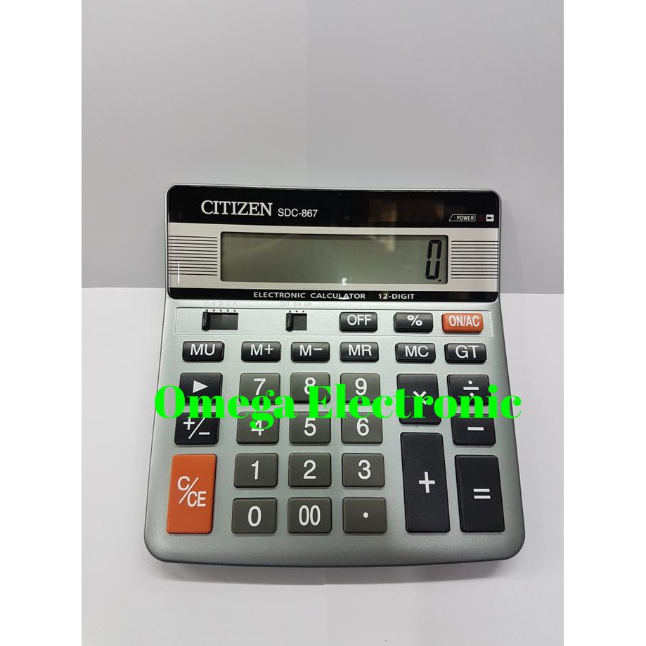 

Kalkulator Citizen SDC 8780L