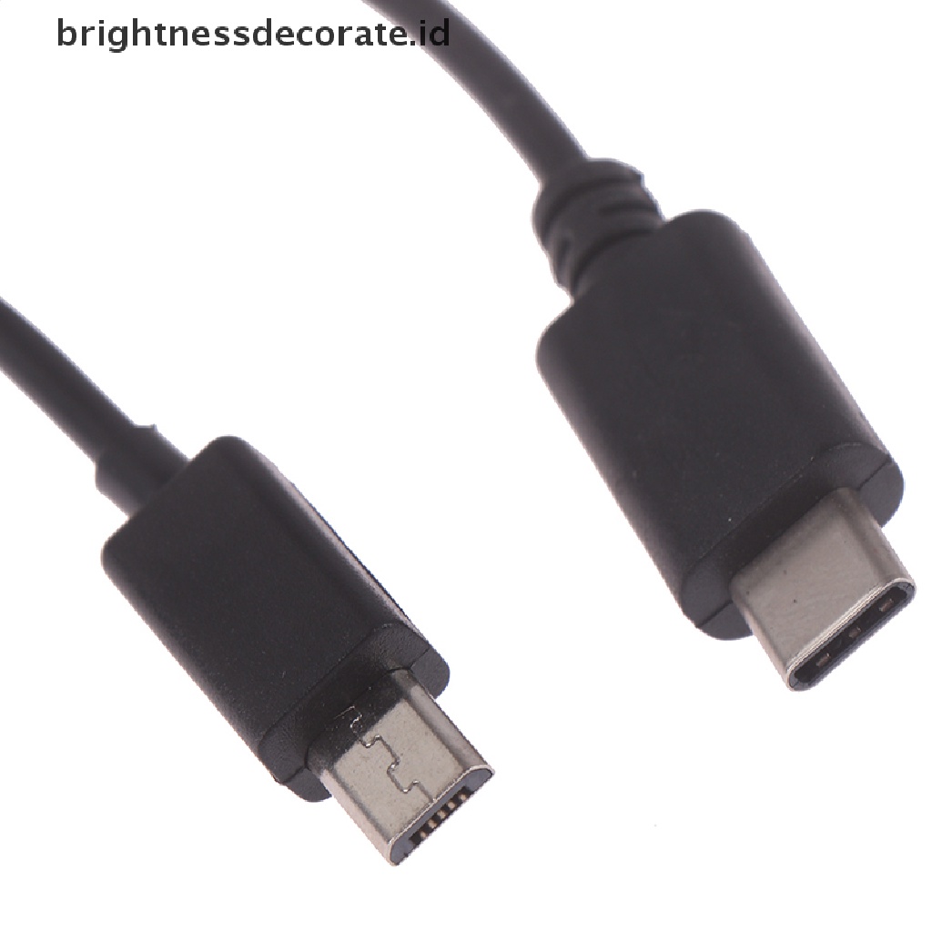 (Birth) Adaptor Splitter Kabel Micro Usb / Tipe C Ke 2 Otg Female