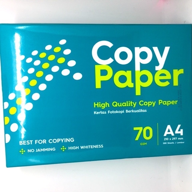 

Kertas HVS A4 70gsm merk copy paper