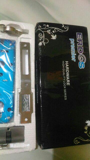 Handle Pintu Minimalis Stainless 33cm 2set+kunci