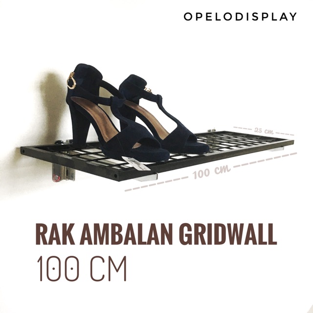 Rak Ambalan Gridwall 100 cm