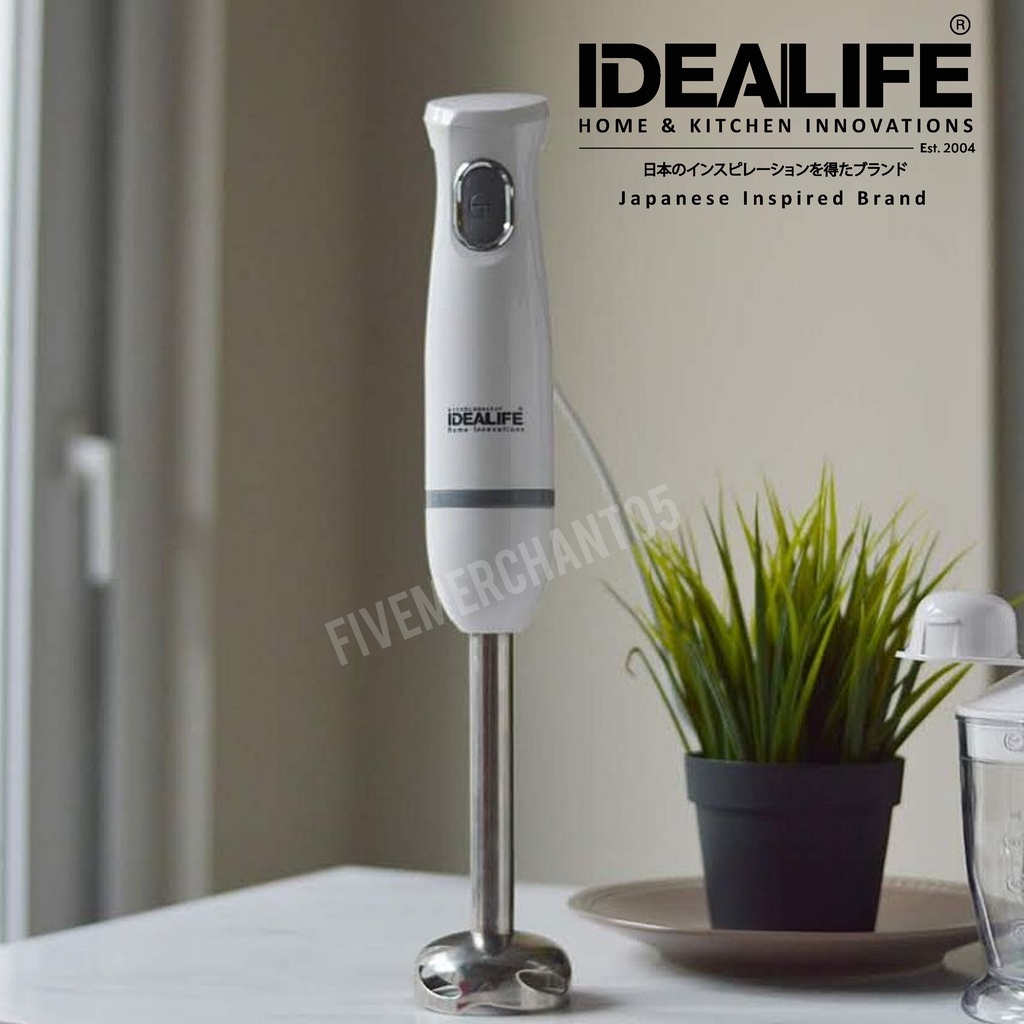 Hand Blender Idealife IL 214 Blender Tangan Ideal Life 214 Penggiling Bumbu Chopper Tangan