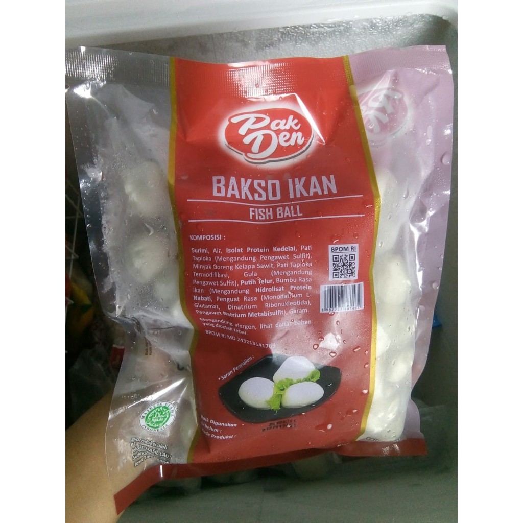 

Bakso Ikan Pak Den 500gr