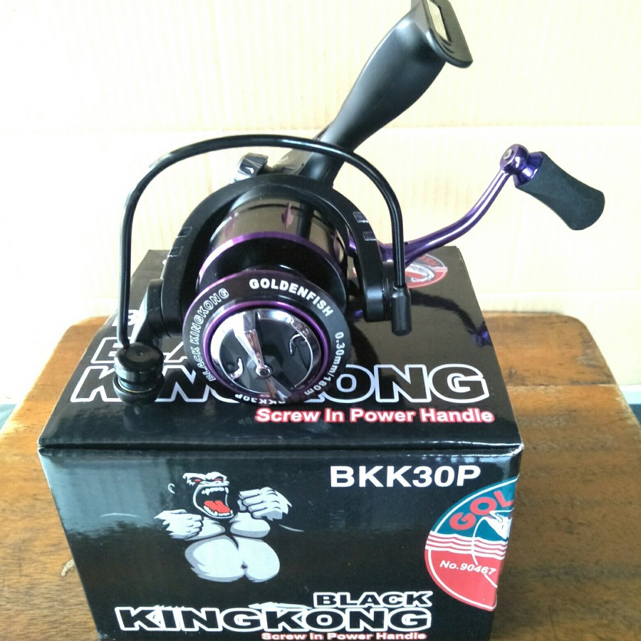 Reel Pancing Golden Fish Black Kingkong BKK30P