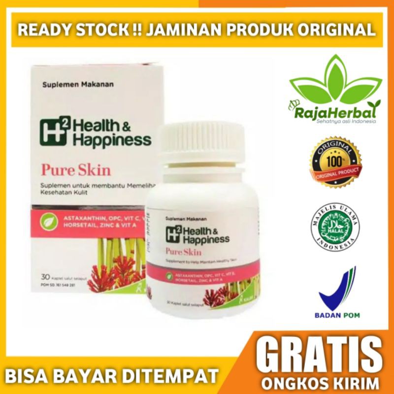 H2 Pure Skin Health & Happiness Membantu Memelihara Kesehatan Kulit