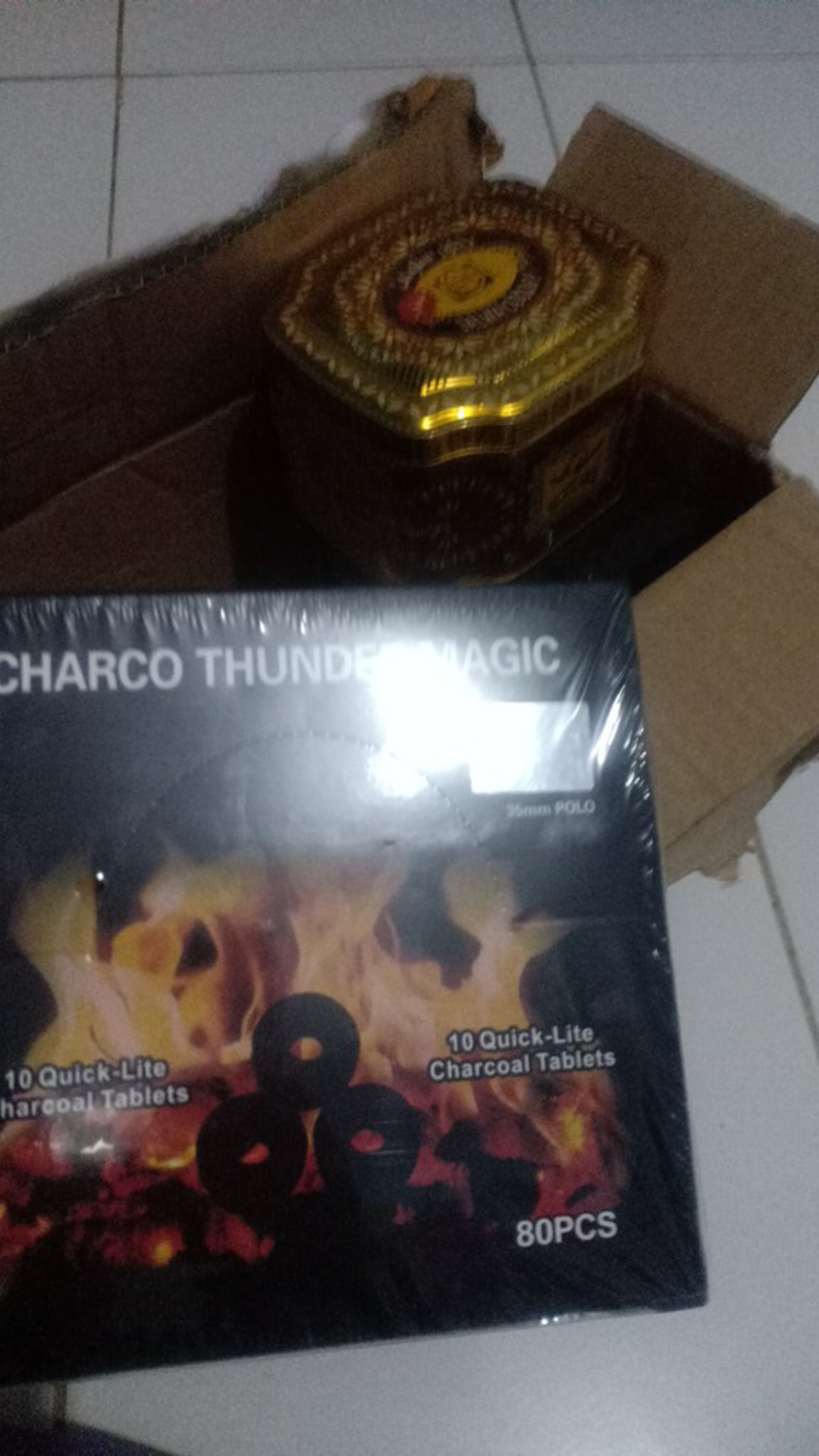 Terlaris Charco Thunder Magic Arang Shisa/bokhour