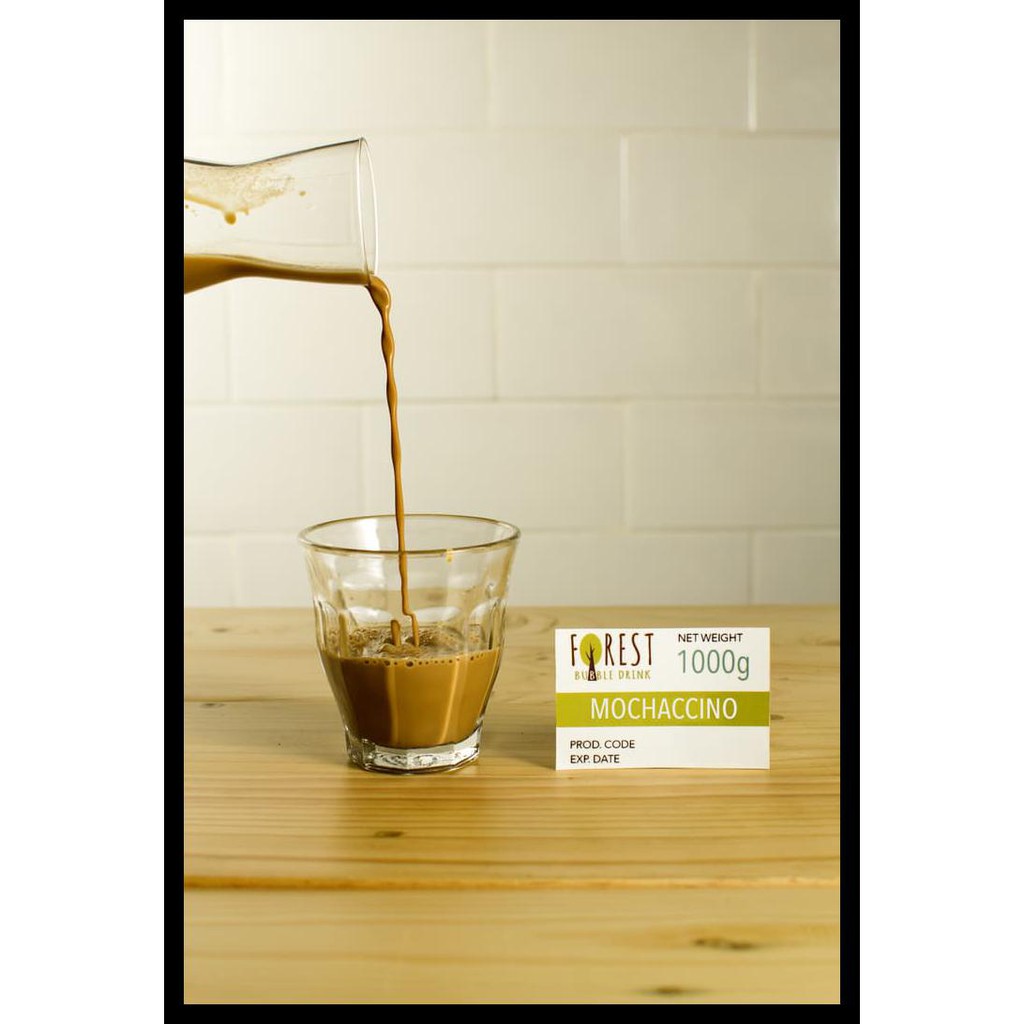 

Bubuk Minuman Mochaccino Powder - Forest Bubble Drink