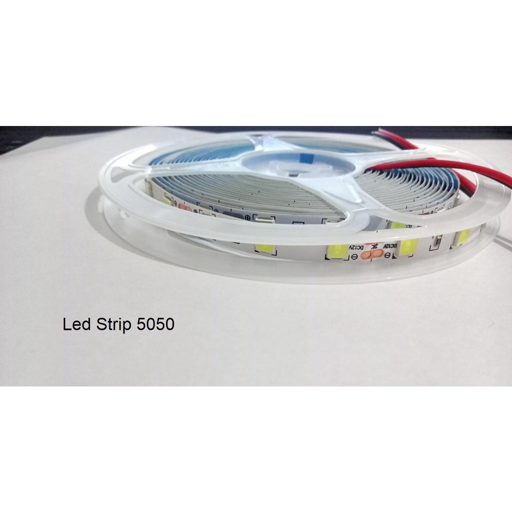 Lampu LED Strip 4040 5050 IP33 12v INDOOR Ledstrip ip 33 Warm White 12 v