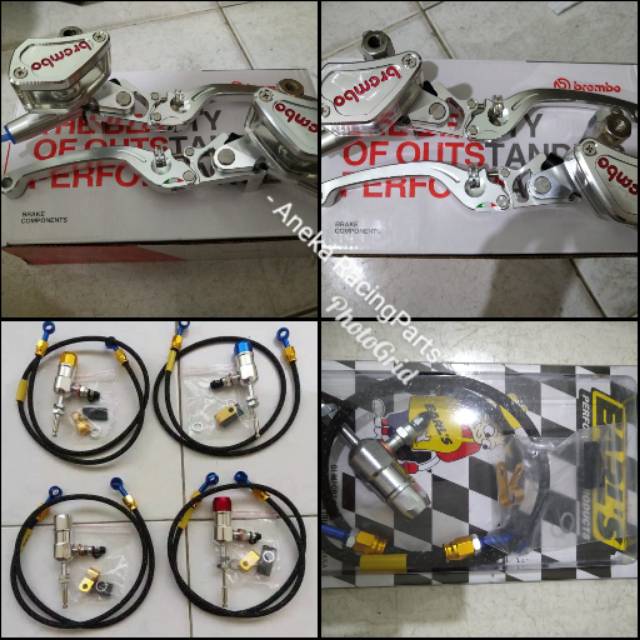 master rem hidrolik brembo tabung oval set stut hidrolik universal motor kopling pnp fu r15 cbr dll