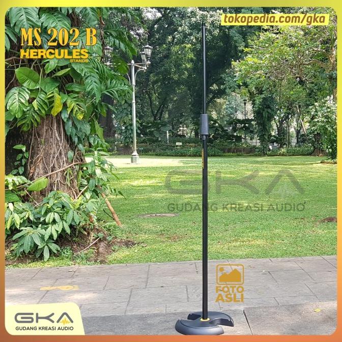 Termurah Hercules Ms202B / Ms-202B /Ms 202B Stage Microphone Stand