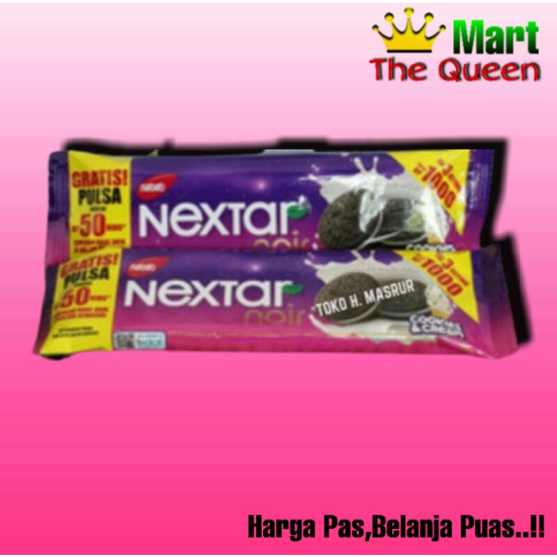 

NEXTAR NOIR coklat/vanilla 1 pack isi 10 pcs