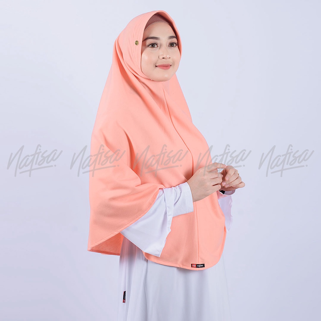 PROMO MURAH Hijab Instan Kaos ASHA | Jilbab Instan Pad Khimar Syar'i Kerudung Instan Kaos Bergo