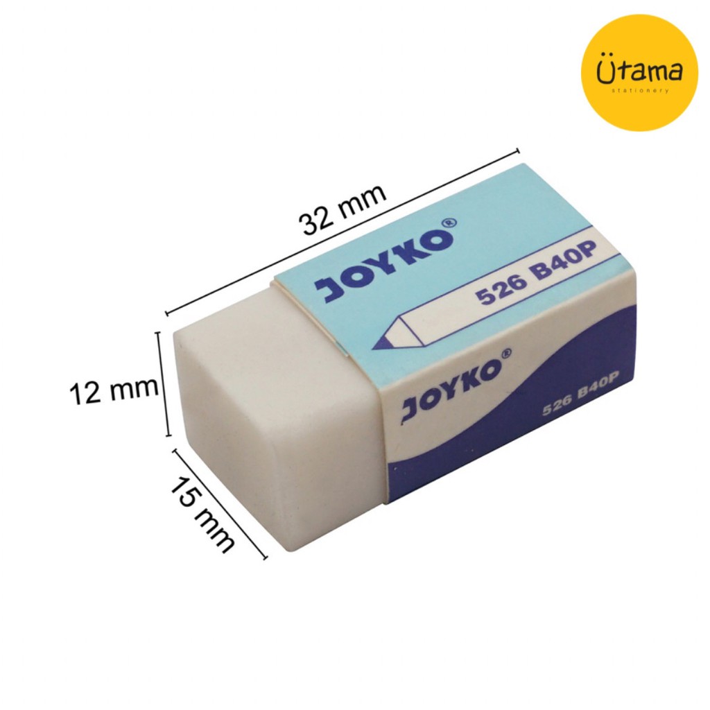 

Penghapus Joyko B-40 Putih/Stip/Setip/Eraser B40
