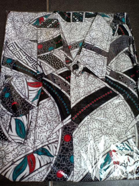 New Arrival Distro Batik Pria Bordir Sogan Hrb026 Batikaf Notoarto Batik Ipnu-ippnu Hem Pria Bel