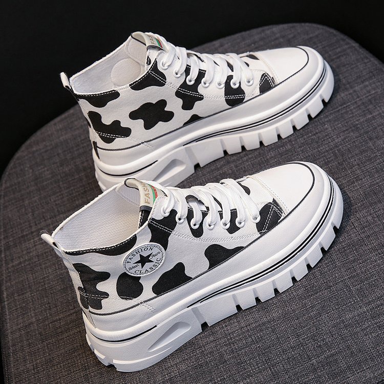 [ Import Design ] Sepatu Boots Wanita Import Boots Leopard Premium Quality ID154