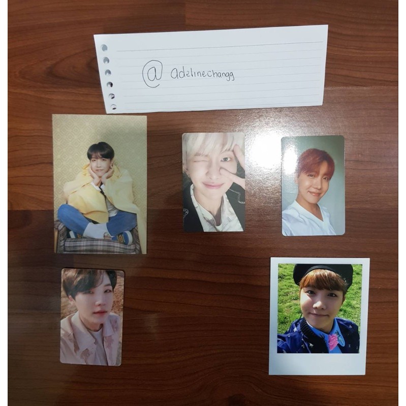 pc album BTS mots persona love yourself tear her young forever jhope suga yoongi RM murah banget
