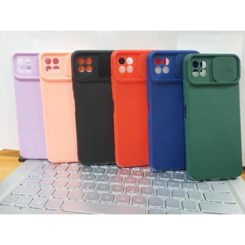 SLIDE CASE SAMSUNG A22 5G - SOFCASE SLIDE PELINDUNH KAMERA SAMSUNG A22 5G