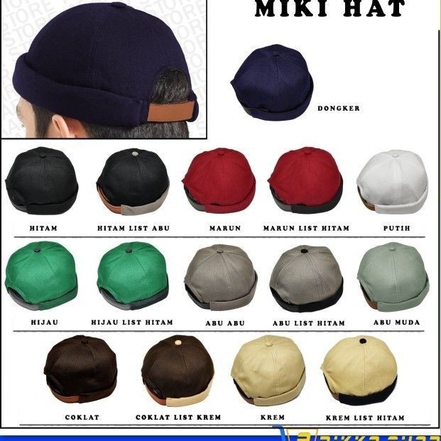GM Topi Peci Miki Hat Muslim Keren COD