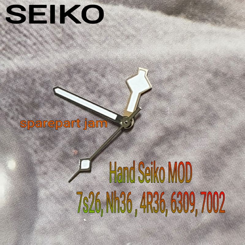 Hand Seiko Mod Silver Skx, 7s26, Nh36, 4r36, 7002, 6309